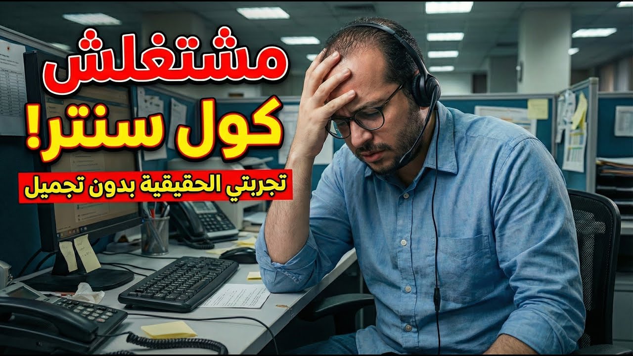الكول سنتر مش شغل دى عبودية واستغلال - تجربتى الشخصية