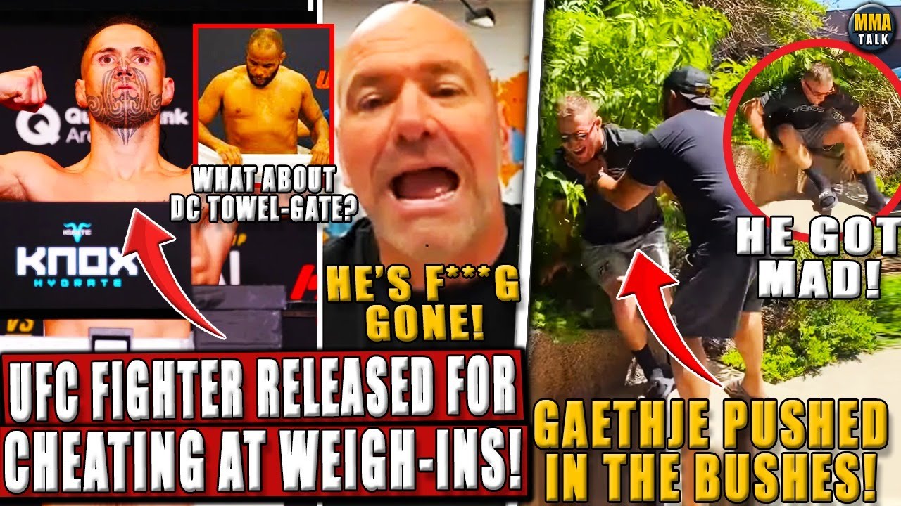 UFC Fighter RELEASED for CHEATING at Weigh-Ins! Gaethje vs. Topuria to MAIN EVENT UFC White House?!