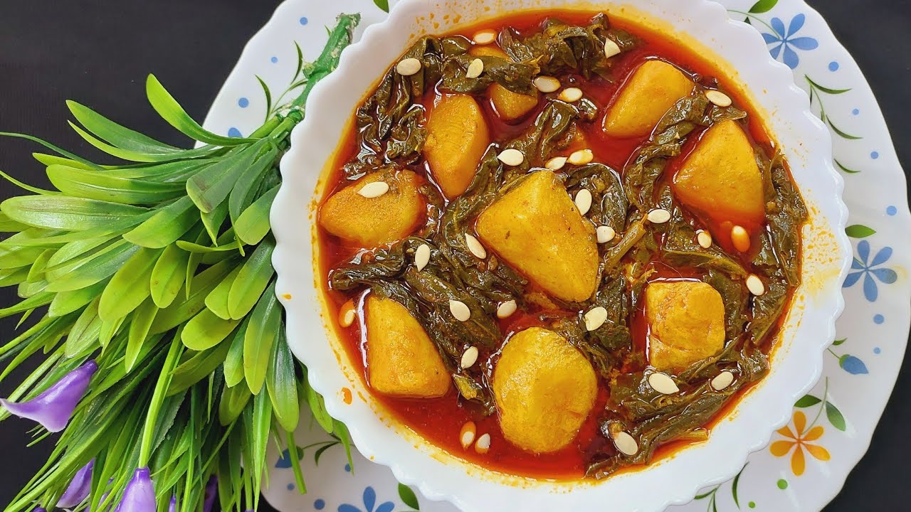 haakh te alvi //alvi te haakh //aloo aur saag ki recipe//haakh// saag aur aloo ki recipe