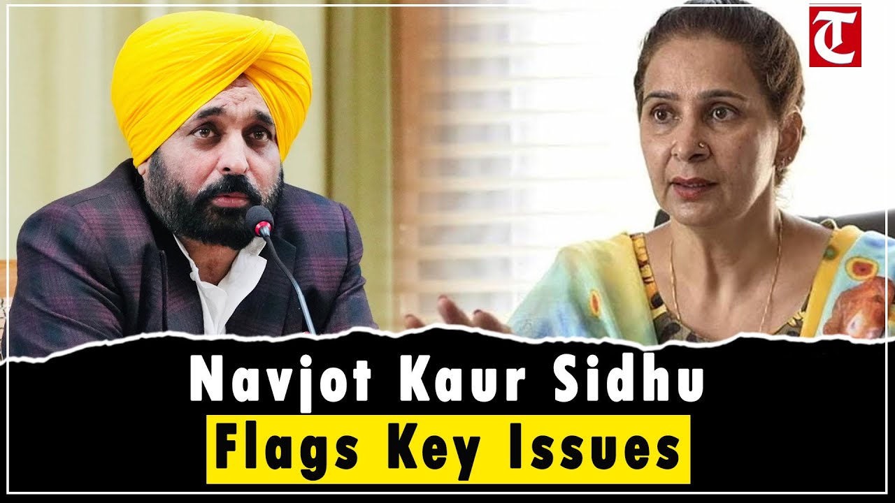 Navjot Kaur Sidhu Raises Concerns on Punjab Govt, Revenue Use, Law & Order in Meeting With Governor