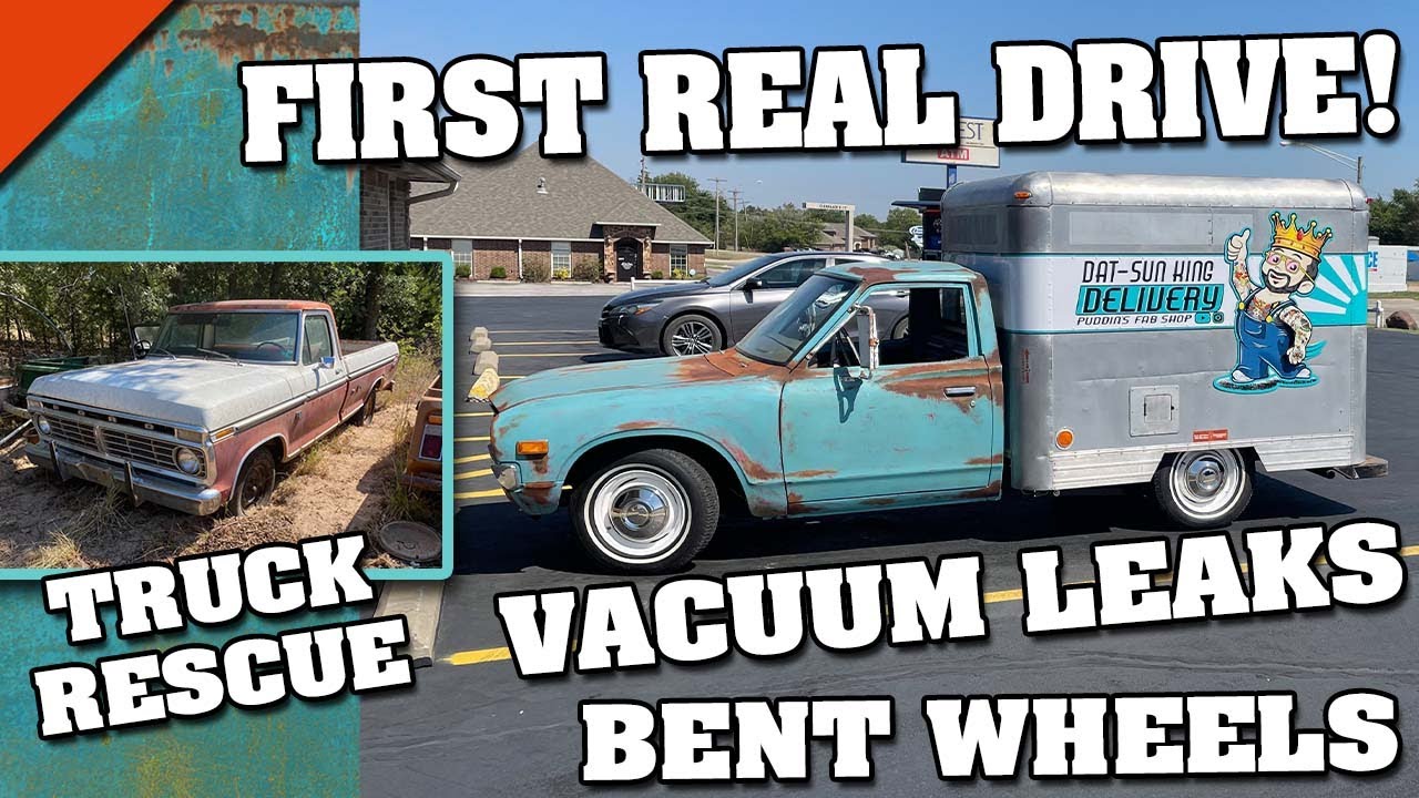 FIRST DRIVE after build. SHAKE DOWN begins! ((TRUCK RESCUE))