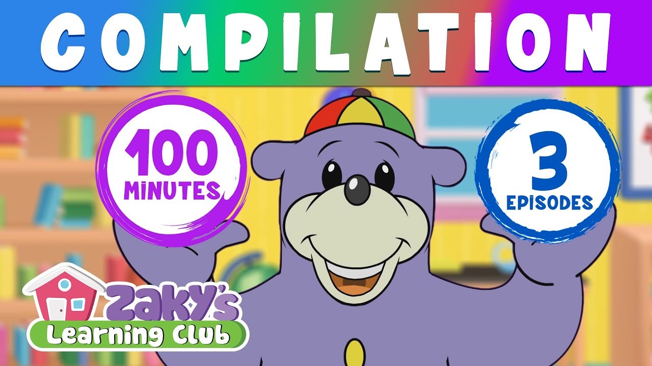 Zaky's Learning Club (Compilation) - EP 7 - 9
