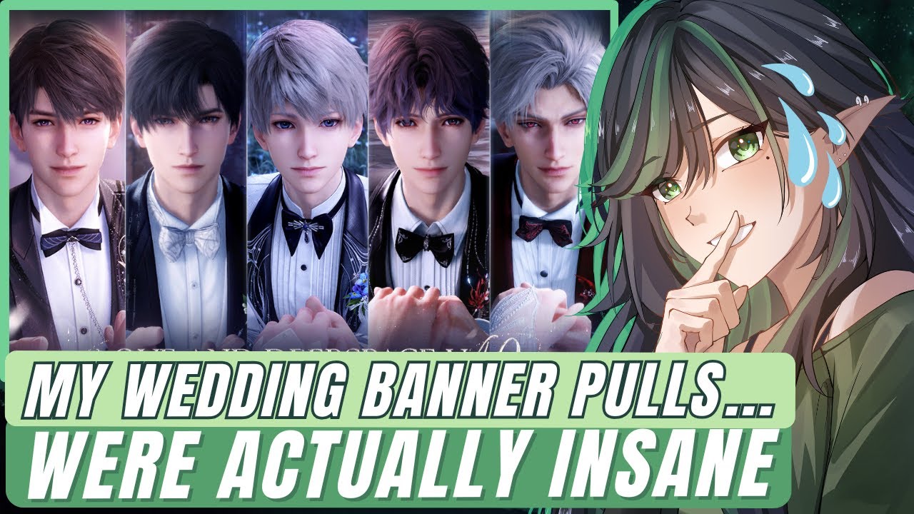 MY WEDDING BANNER PULLS! | Love and Deepspace