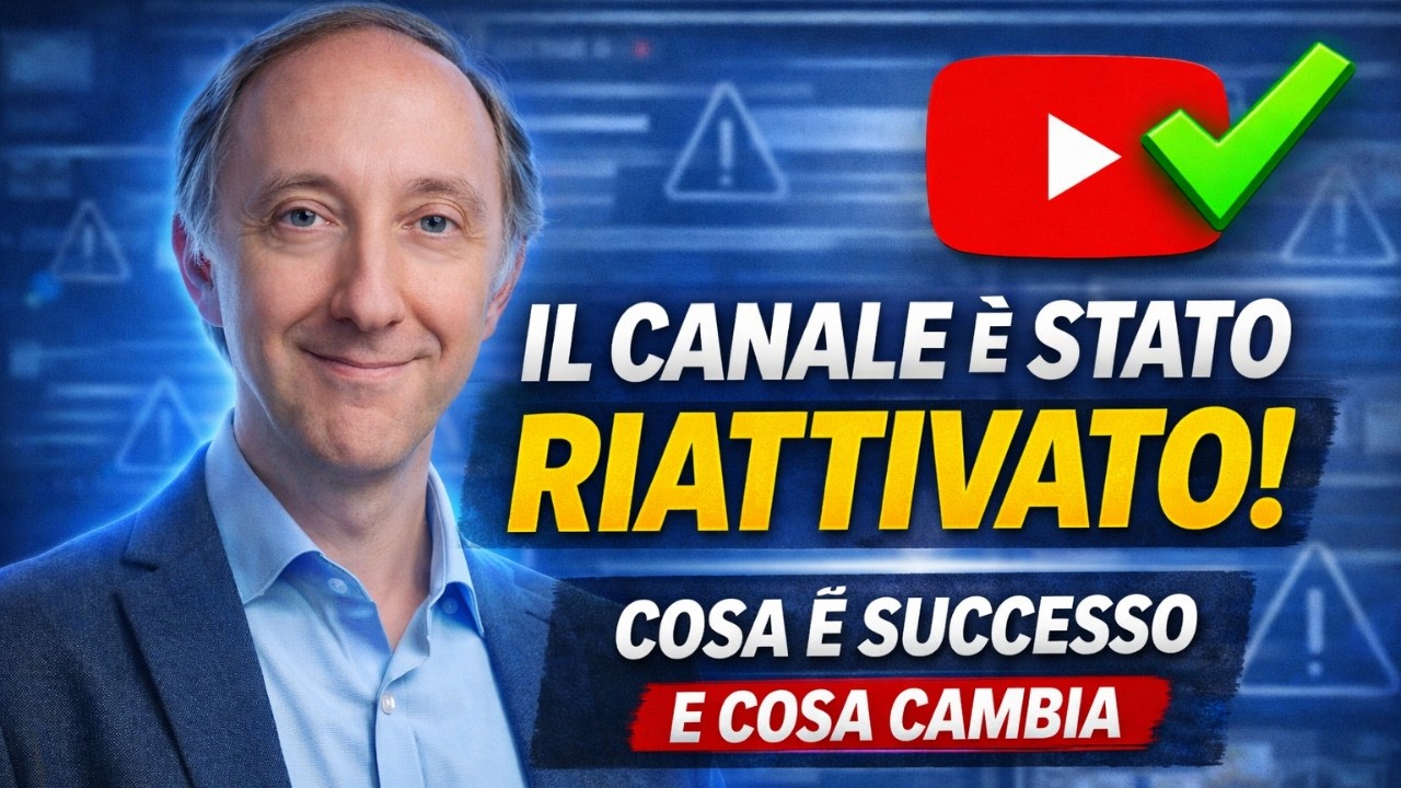 Il canale &egrave; stato riattivato: cosa &egrave; successo e cosa cambia