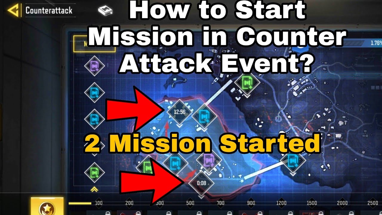 How to Start Mission in Counter Attack Event COD Mobile | Wisdom Frost