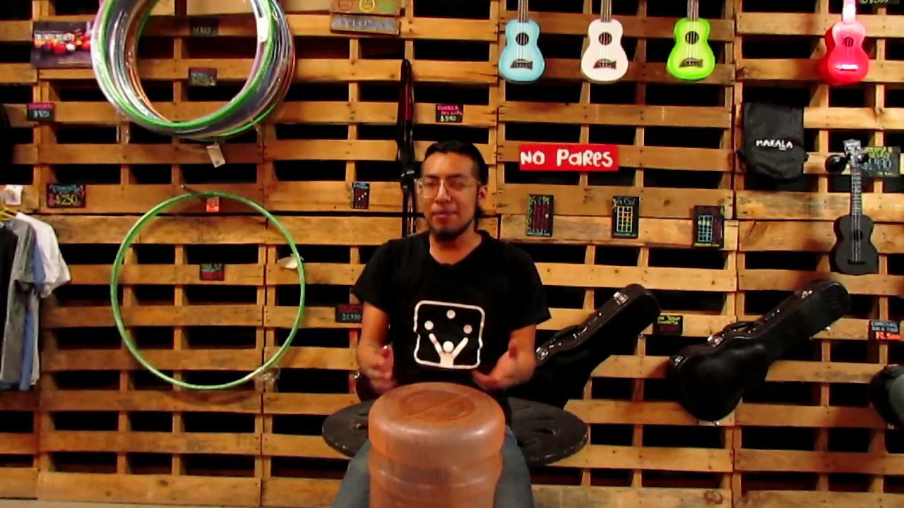 Aprende a tocar el djembe con un garrafón de agua