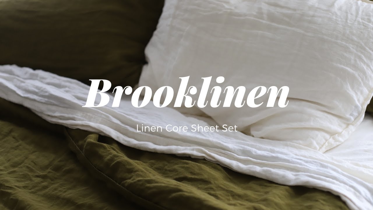 Brooklinen Bedding Review | Linen Core Sheet Set