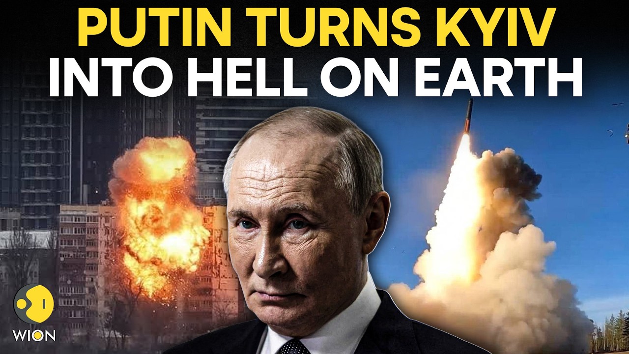 Russia-Ukraine War LIVE: Kyiv Under Attack As Russia Launches Wave Of Jet Drones | WION