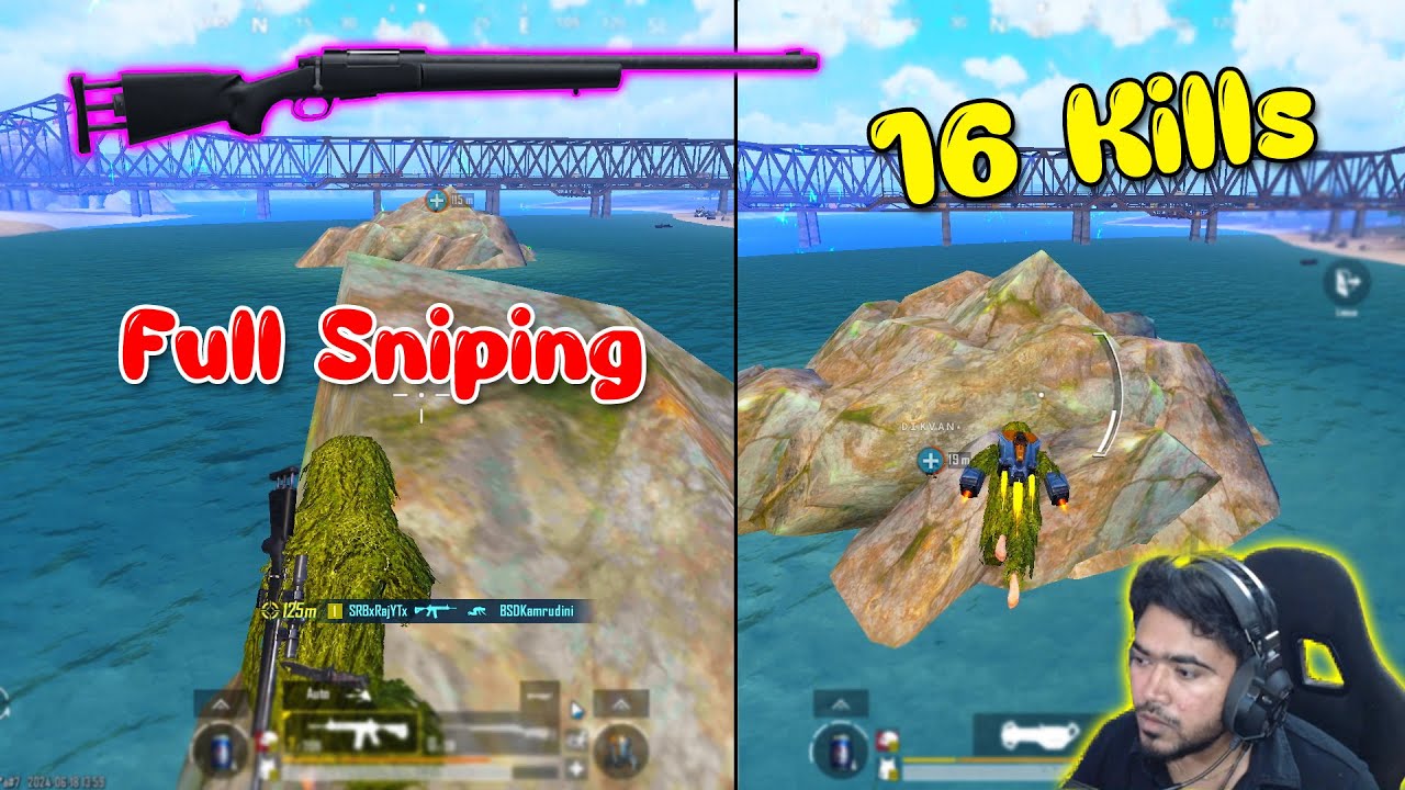 16 Kills | Saving My teammate in Middle of Sea - IQ Overload Gameplay🔥