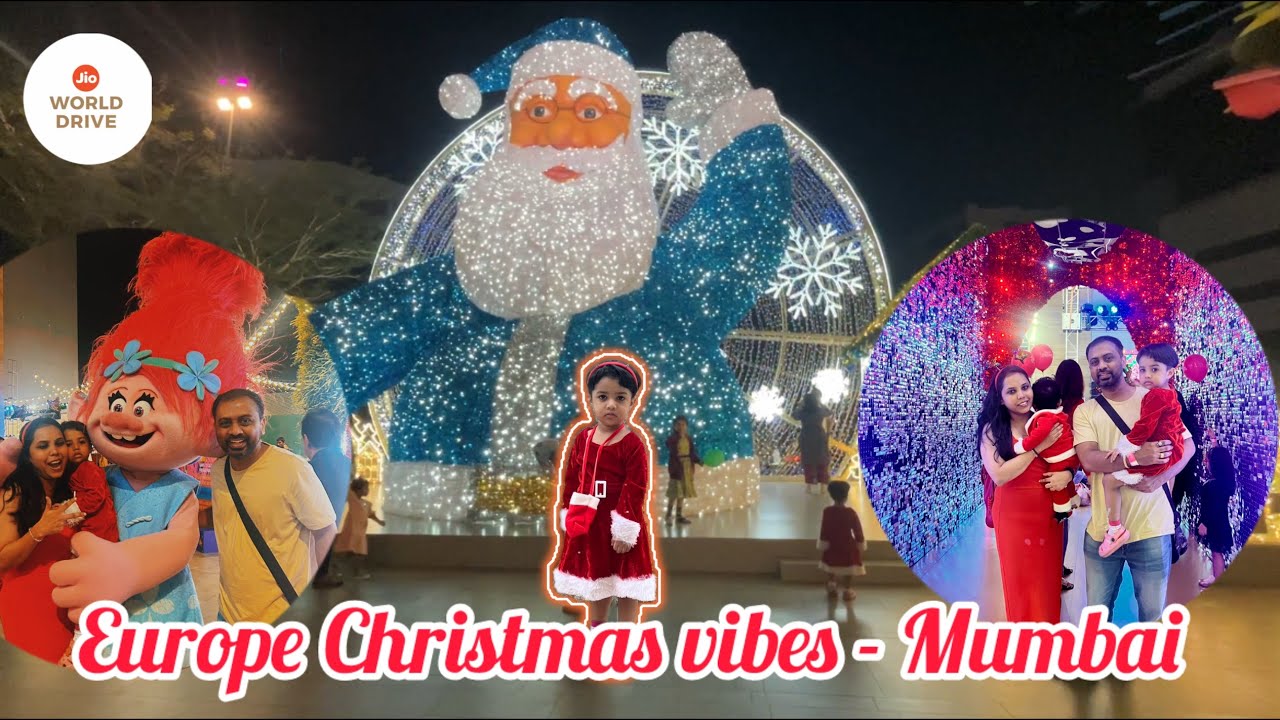 Christmas 2024 | Jio World Drive | Best Place To Visit In Christmas | Things To Do In Mumbai