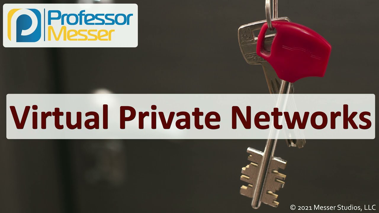 Virtual Private Networks - SY0-601 CompTIA Security+ : 3.3