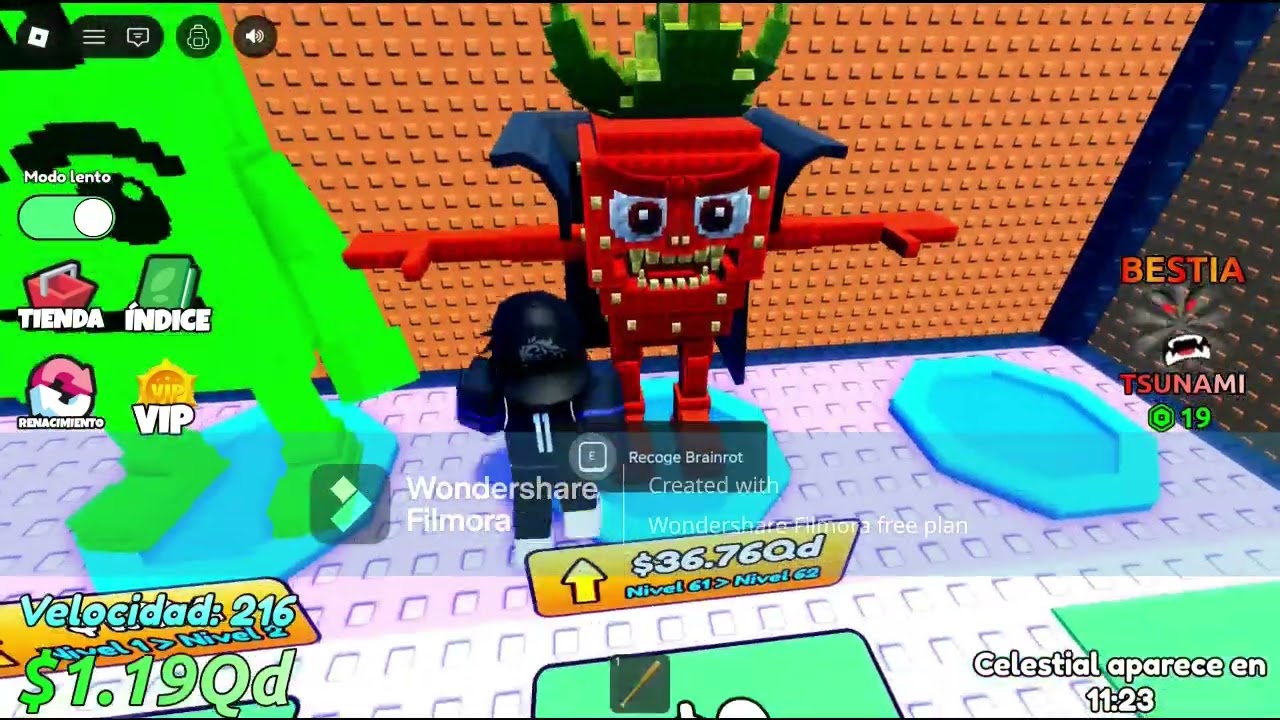 Regalando BRAINROTS en el juego de tsunamis|#brainrot #roblox #games#gaming #fypyoutube #apoyomutuo