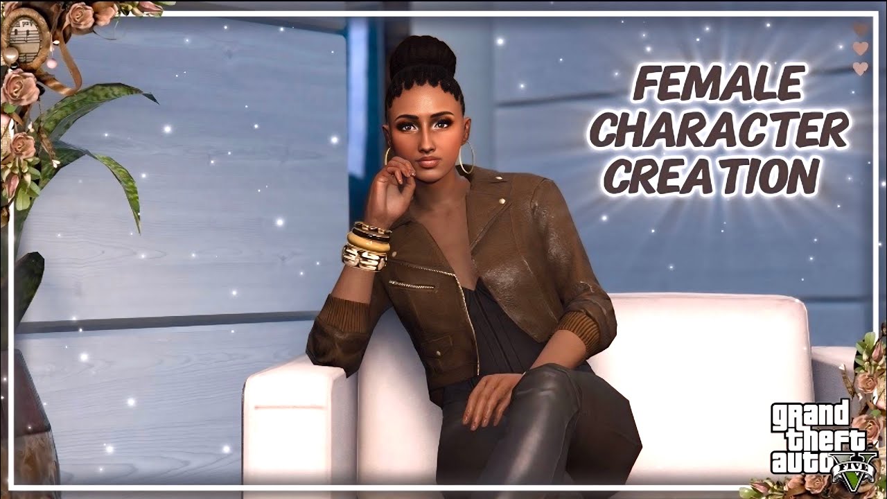 GTA V | PRETTY BLACK FEMALE CHARACTER CREATION | EMANI 🤎