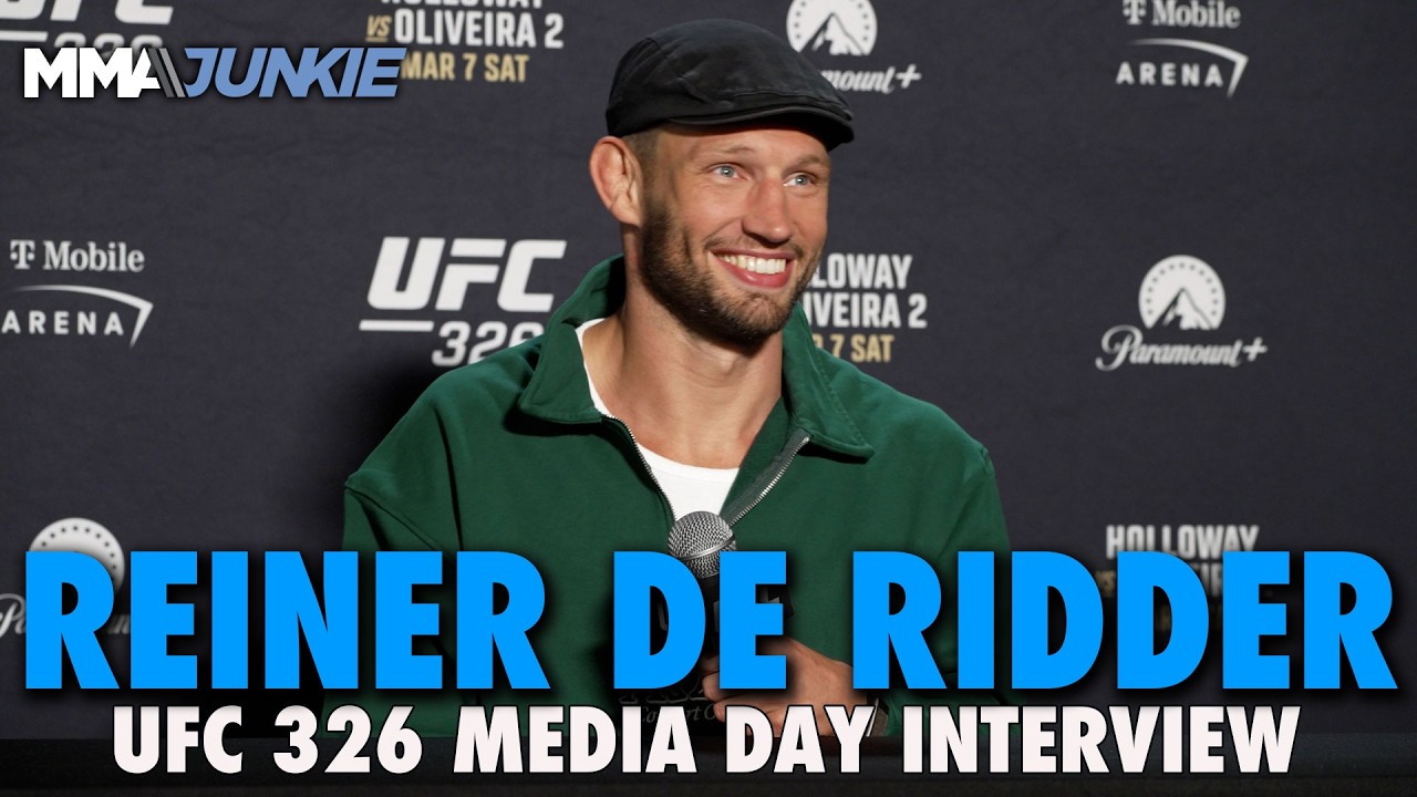 Reinier de Ridder focused on '100% redemption' after loss, sees opportunity for belt | UFC 326