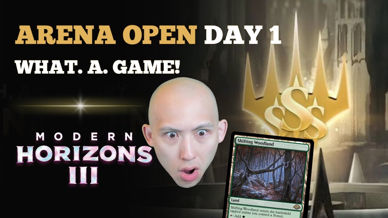 WHAT. A. GAME! | Arena Open Day 1 | Modern Horizons 3 Sealed | MTG Arena