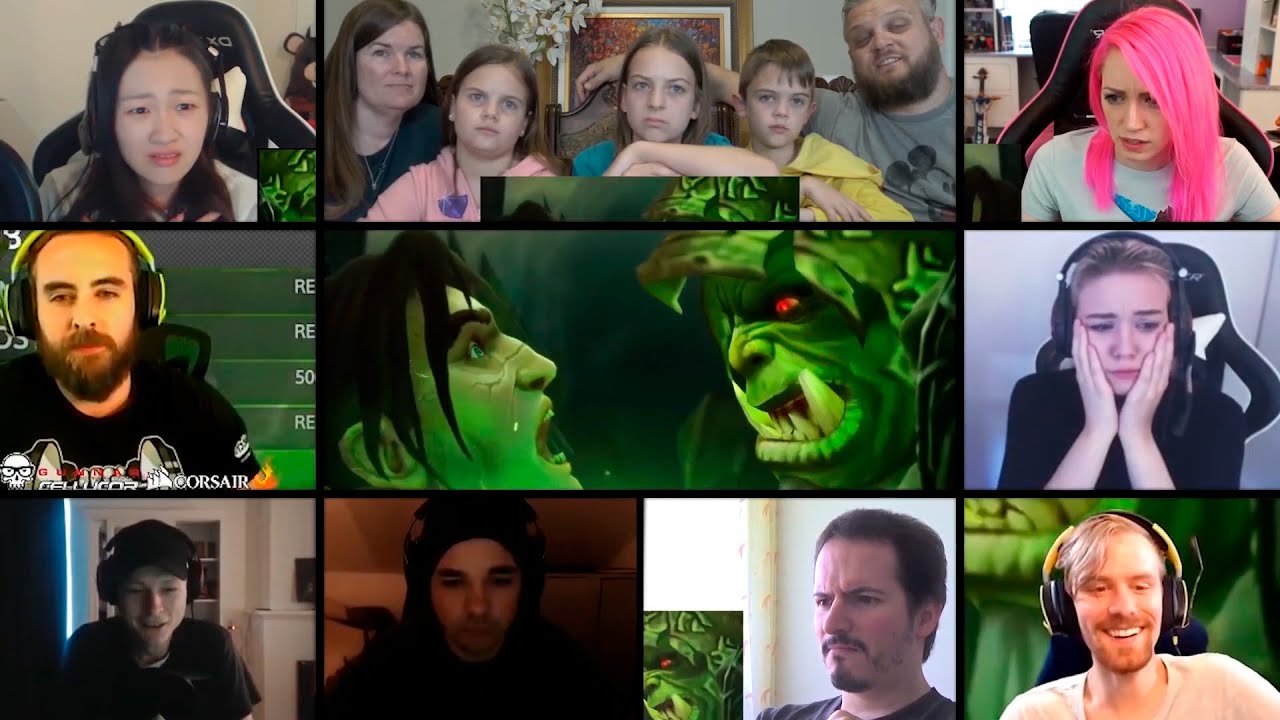 WoW Legion Alliance BROKEN SHORE Cinematic - Reaction Mashup
