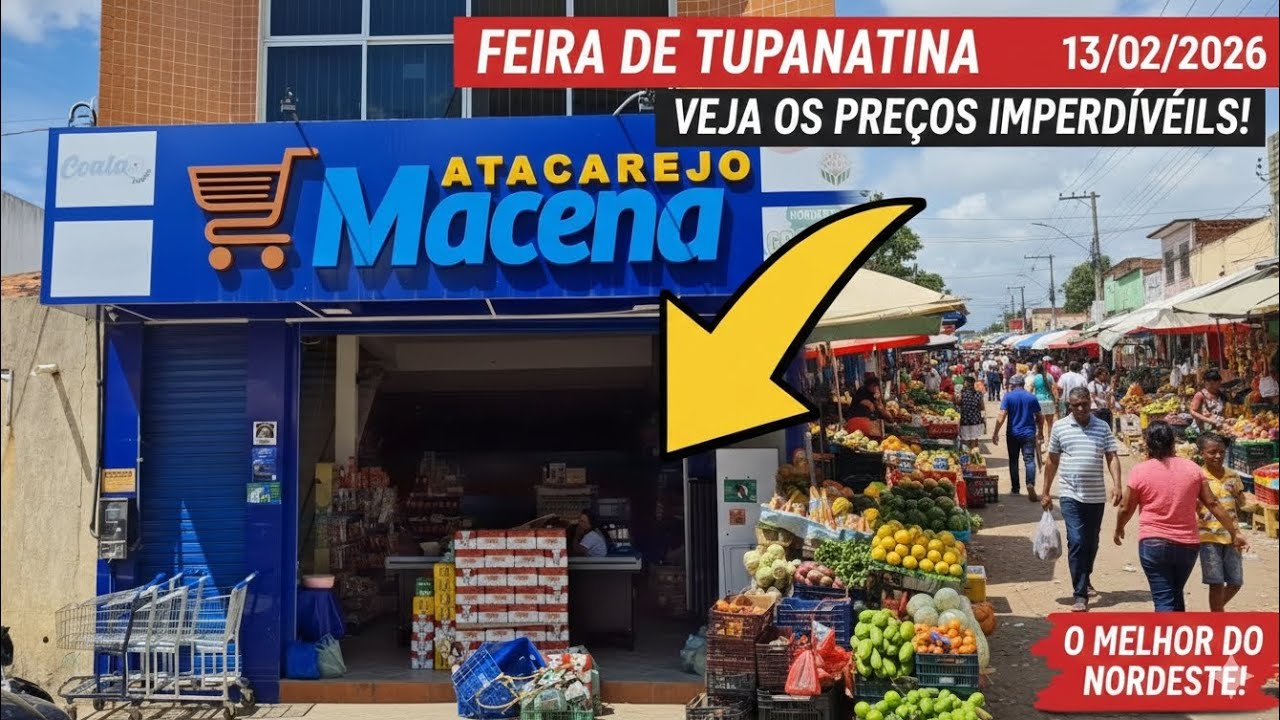 Feira Livre de Tupanatinga-Pe 13/02/2026 #nordeste #feiralivre #feira #sextou #sexta #compras 