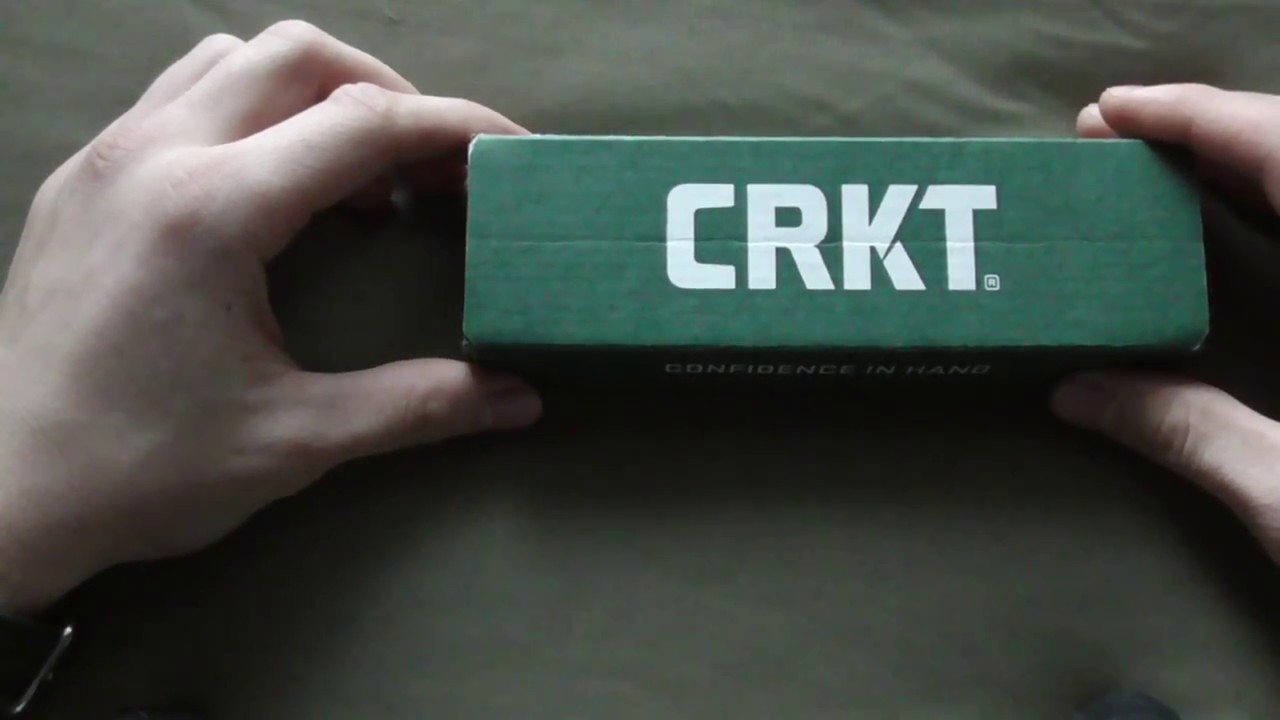 Распаковка - CRKT Crawford Kasper