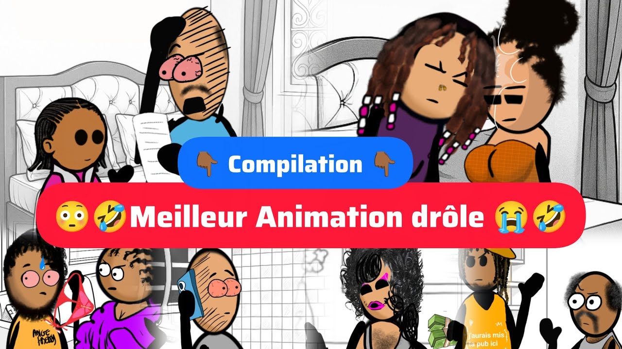 COMPILATION DESSIN DRÔLE TIKTOK😭🤣 #humour #animation #viral