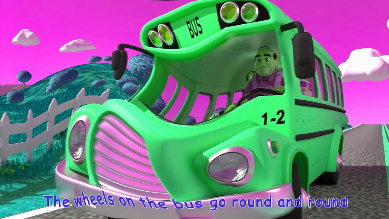 Wheels on the Bus | Sing-Along with Fun Animations
