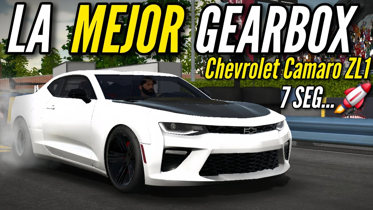 La Mejor Gearbox Para El Chevrolet Camaro ZL1 Para 7Seg En Car Parking Multiplayer 🚀