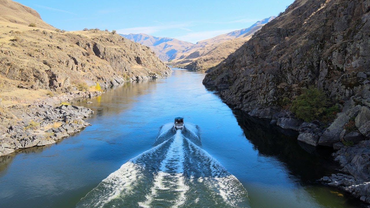 EPIC Snake River in Hell’s Canyon: Jet Boat in Rapids, Camped on the River, Caught Hundreds of Fish