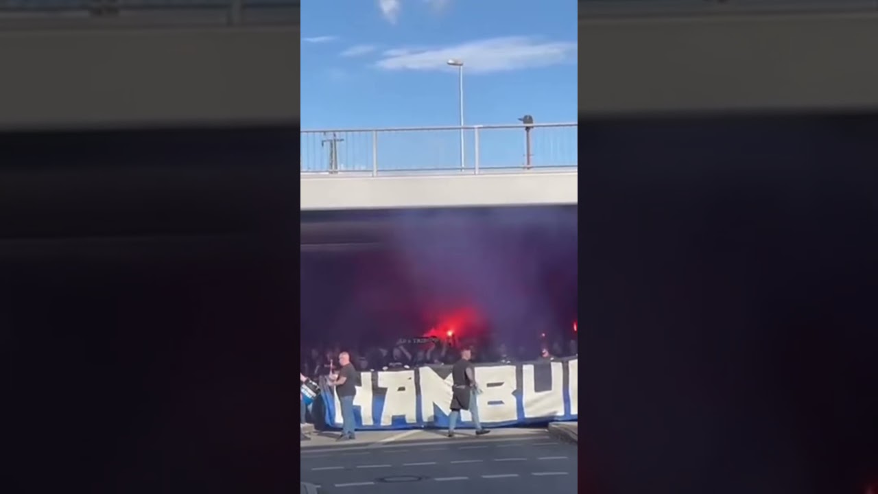 HSV FANMARSCH VOR DEM DERBY!!👊🔥🇩🇪🏟️ 
