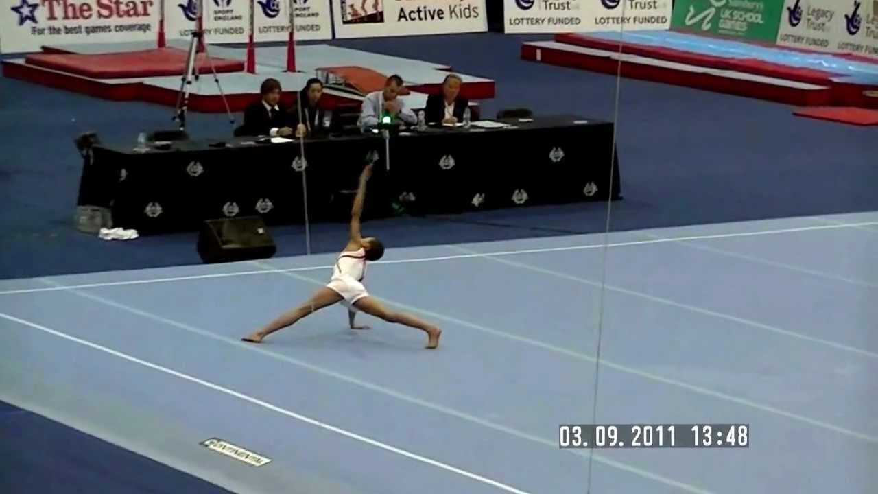 Joe Fraser Wins UK School Games Gymnastics 2011