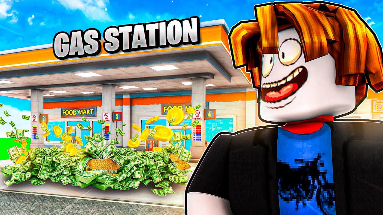 Building a $100,000 ROBUX GAS STATION | Roblox