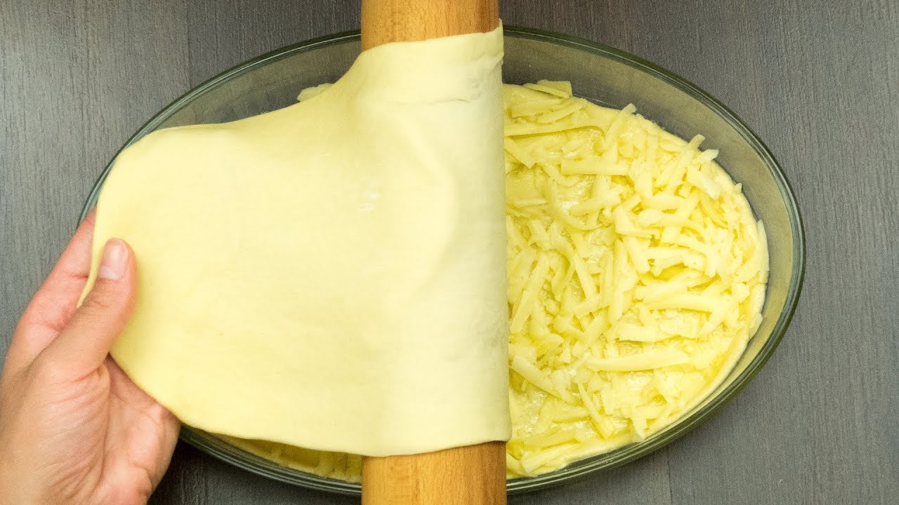 Aș găti această rețetă în fiecare zi – chec cu cașcaval. Este nemaipomenit de delicios! | SavurosTV