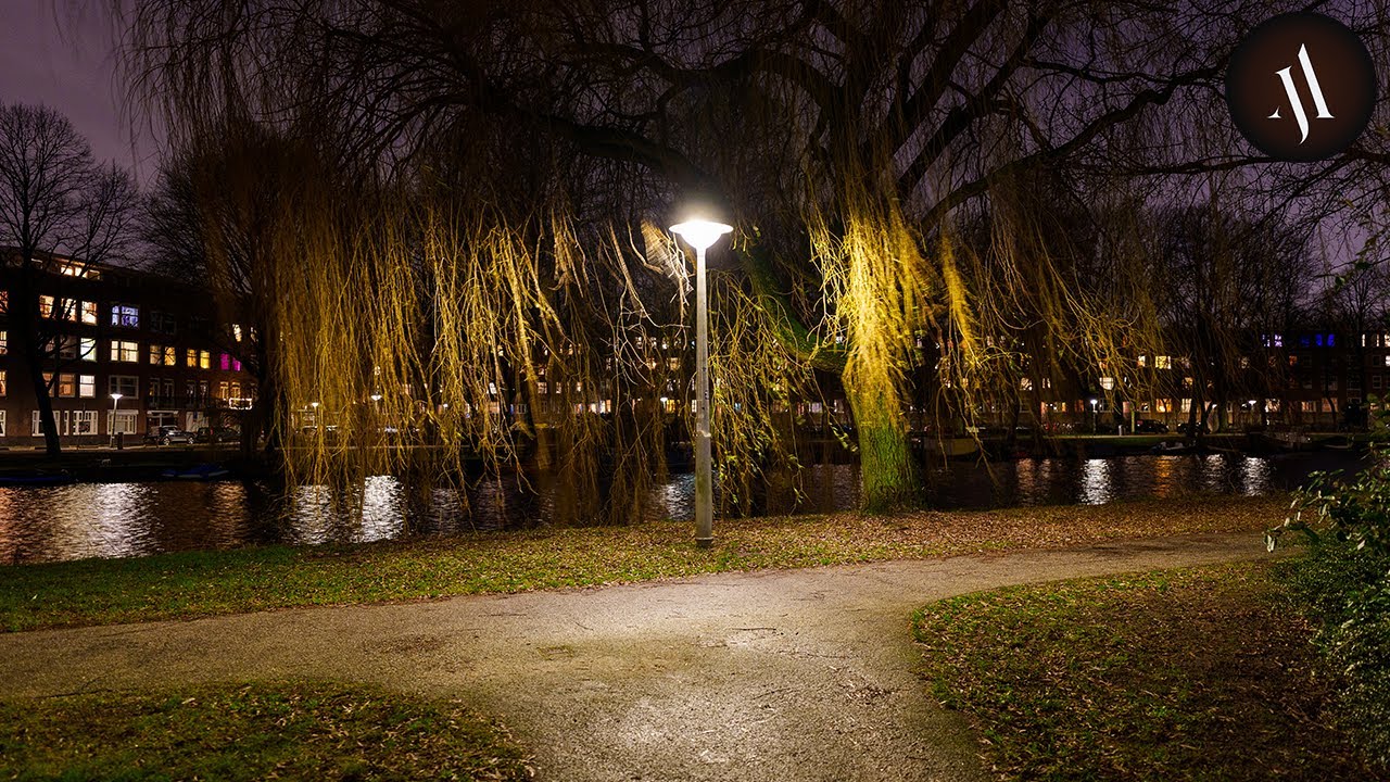 Night Walk Around Amsterdam-West, 4K UHD