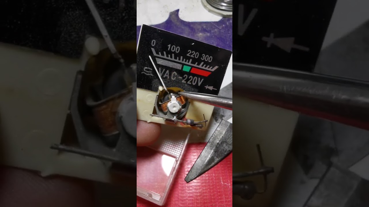 analog meter repairing