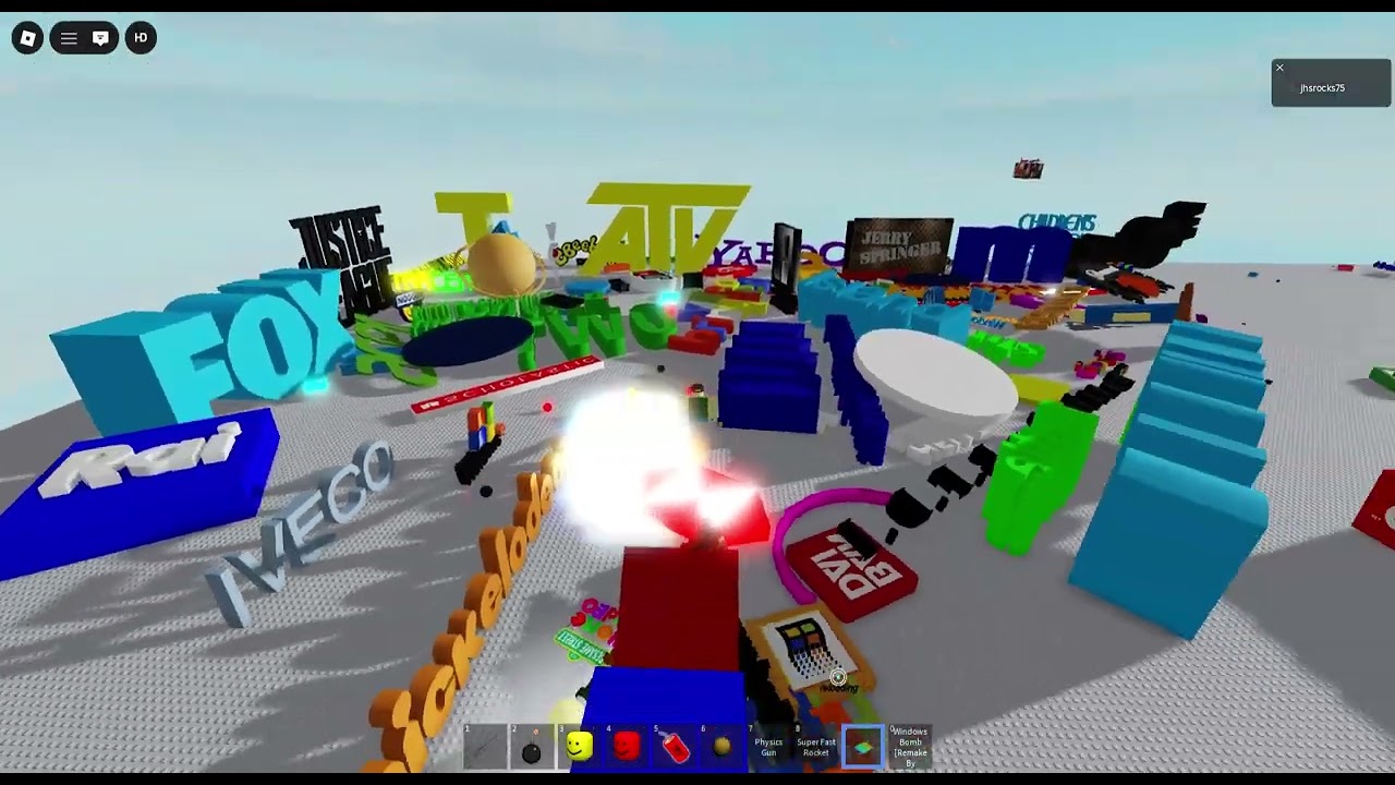 ROBLOX destroy the logo part 2