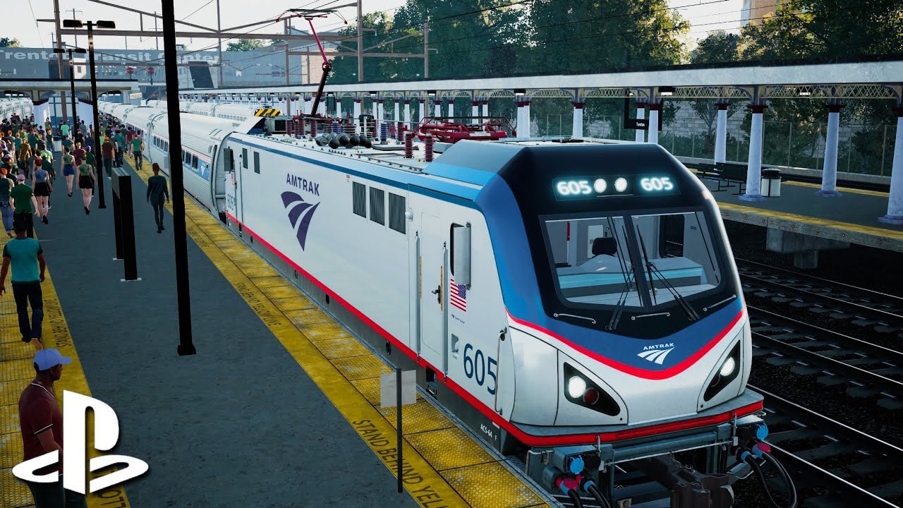 Train Sim World® 4: Trenton to New York | ACS-64 Amtrak