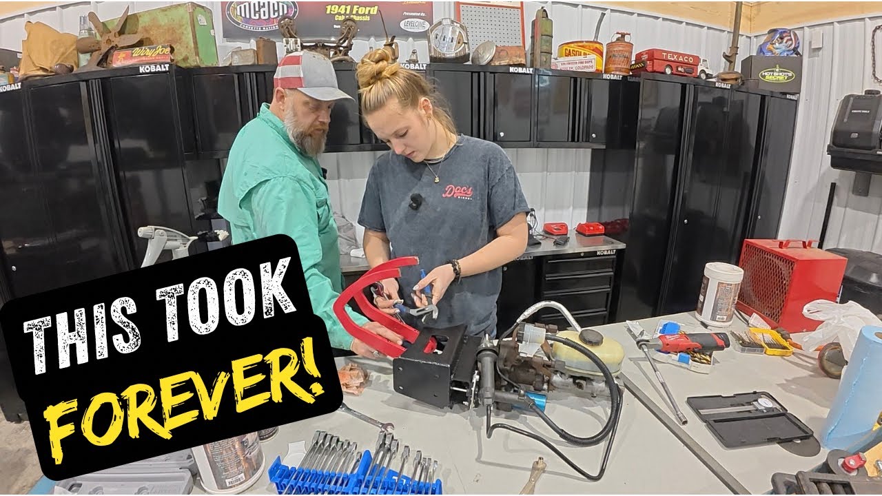 Finally Solved: Under-Floor Brake and Clutch Master Cylinder Install on the '41 Powerstroke