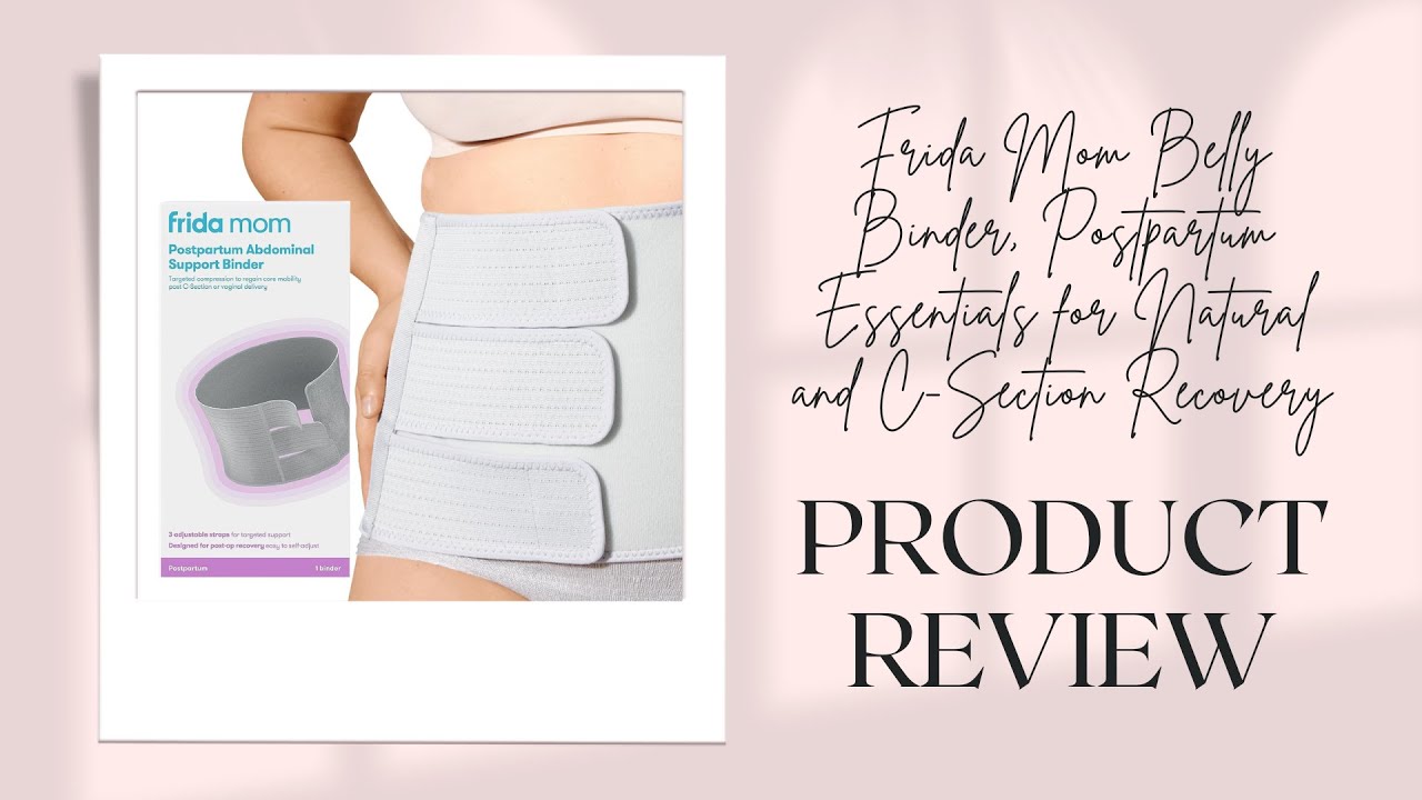REVIEW of Frida Mom Postpartum Belly Binder: The Postpartum Belly Support Every Mom Needs!