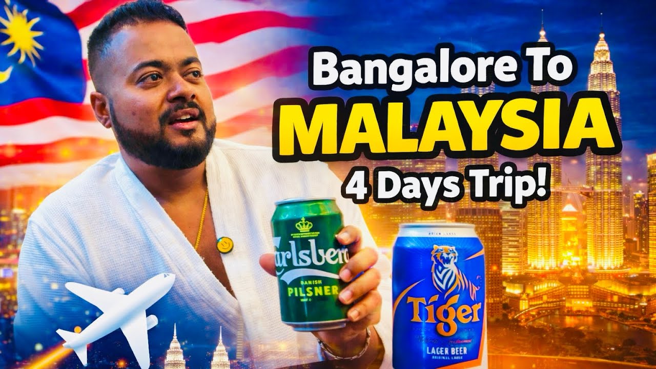 Bangalore to Malaysia | 4 Days Trip | Business Tour🇮🇳✈️🇲🇾