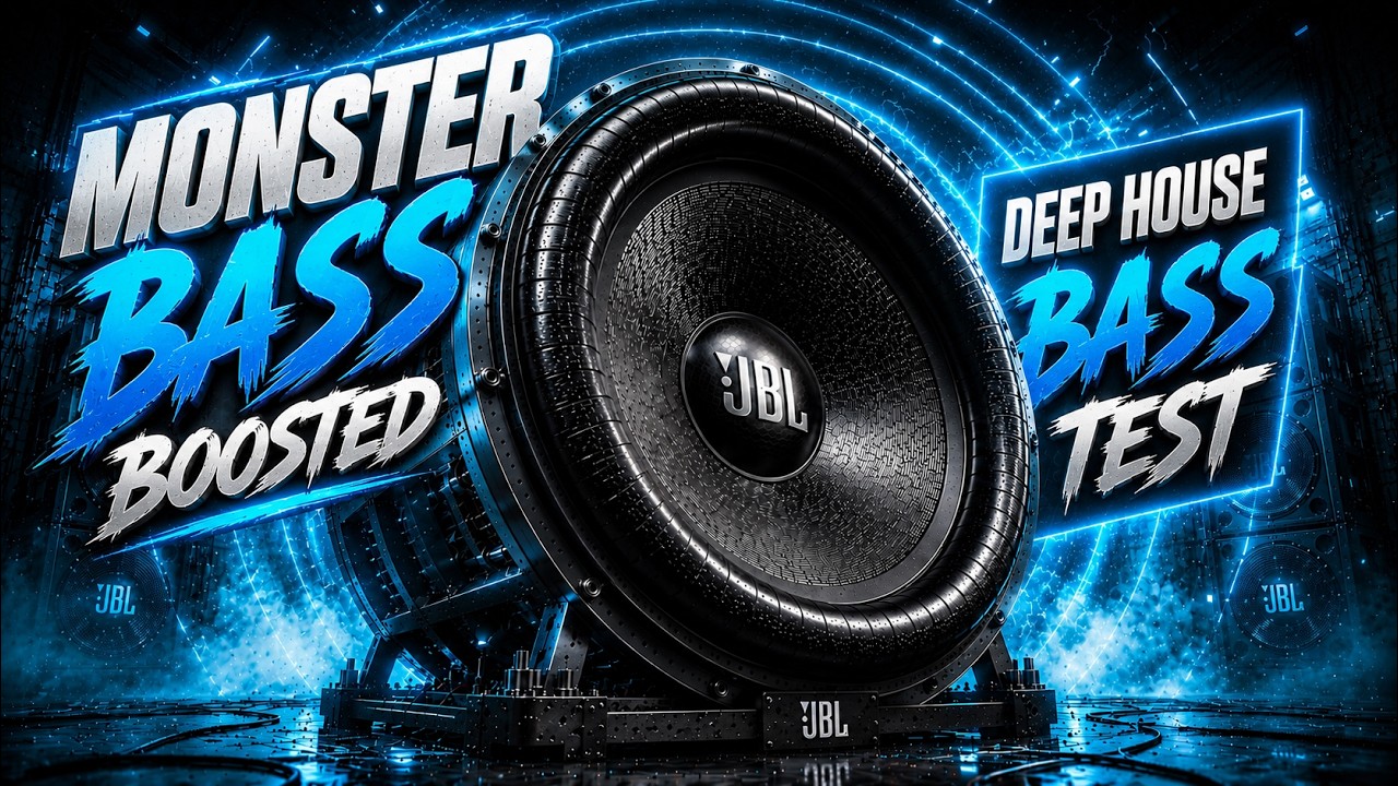 MONSTER BASS BOOSTED: Clean Bass Check & Deep House Bass Test Subwoofer Excursion Demonstration 🔊