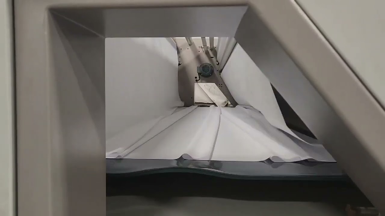 DEMAS R.401.27 KNITTED FABRIC INSPECTION AND ROLLING MACHINE. #demas #textileindustry #termopartners