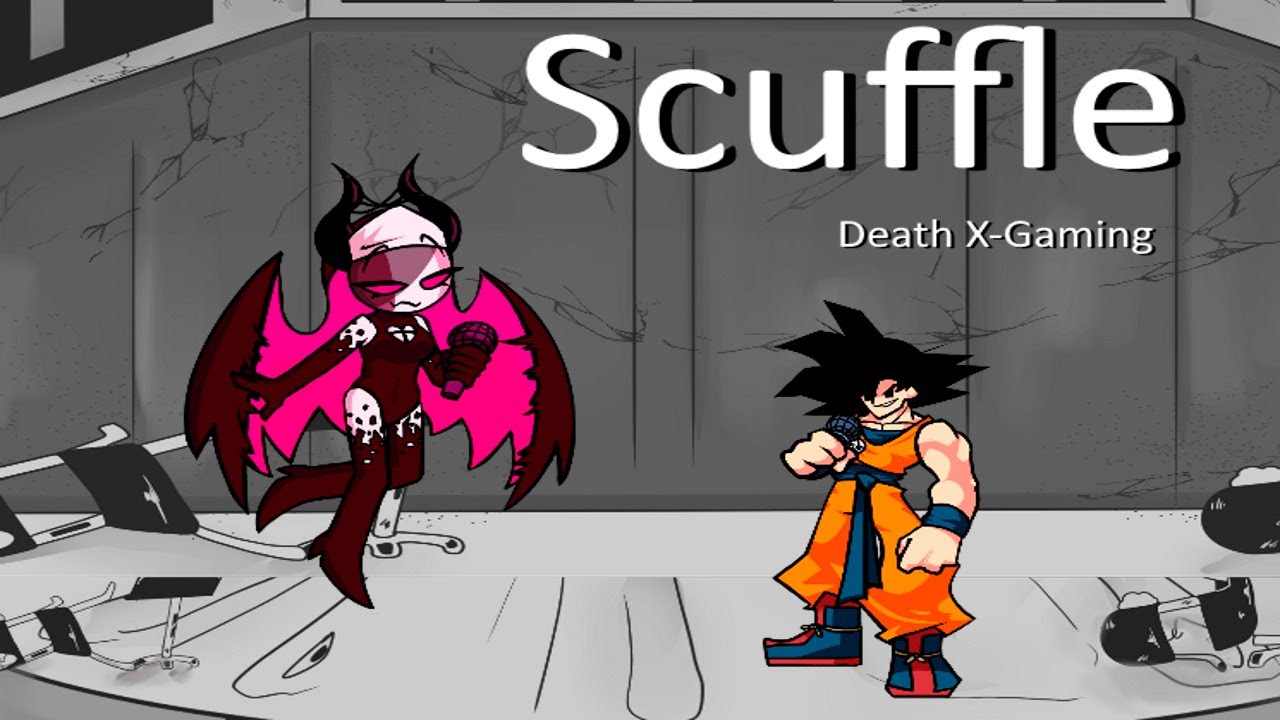 Friday Night Funkin' - Scuffle But It's Sarvente Vs Goku (My Cover) FNF MODS