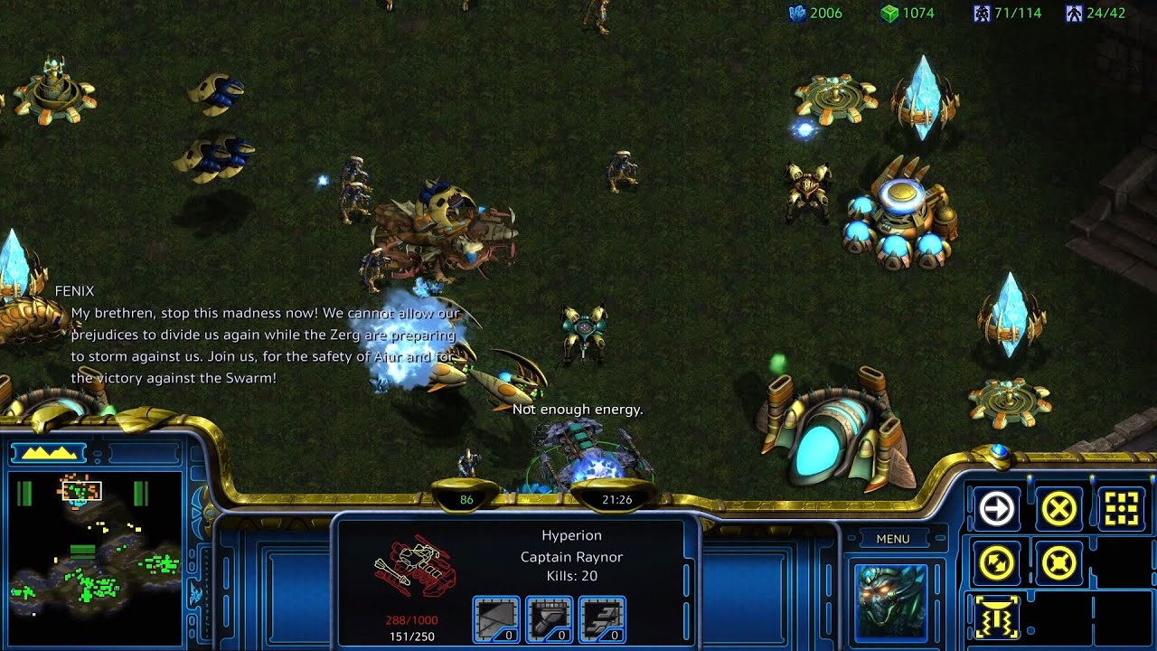 Fenix and Raynor reclaim Aiur