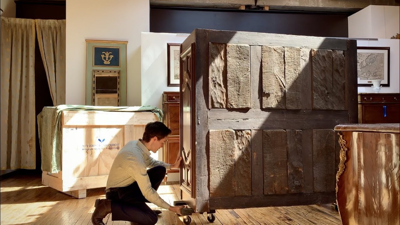 Period Furniture Before and After: 18th century French Armoire