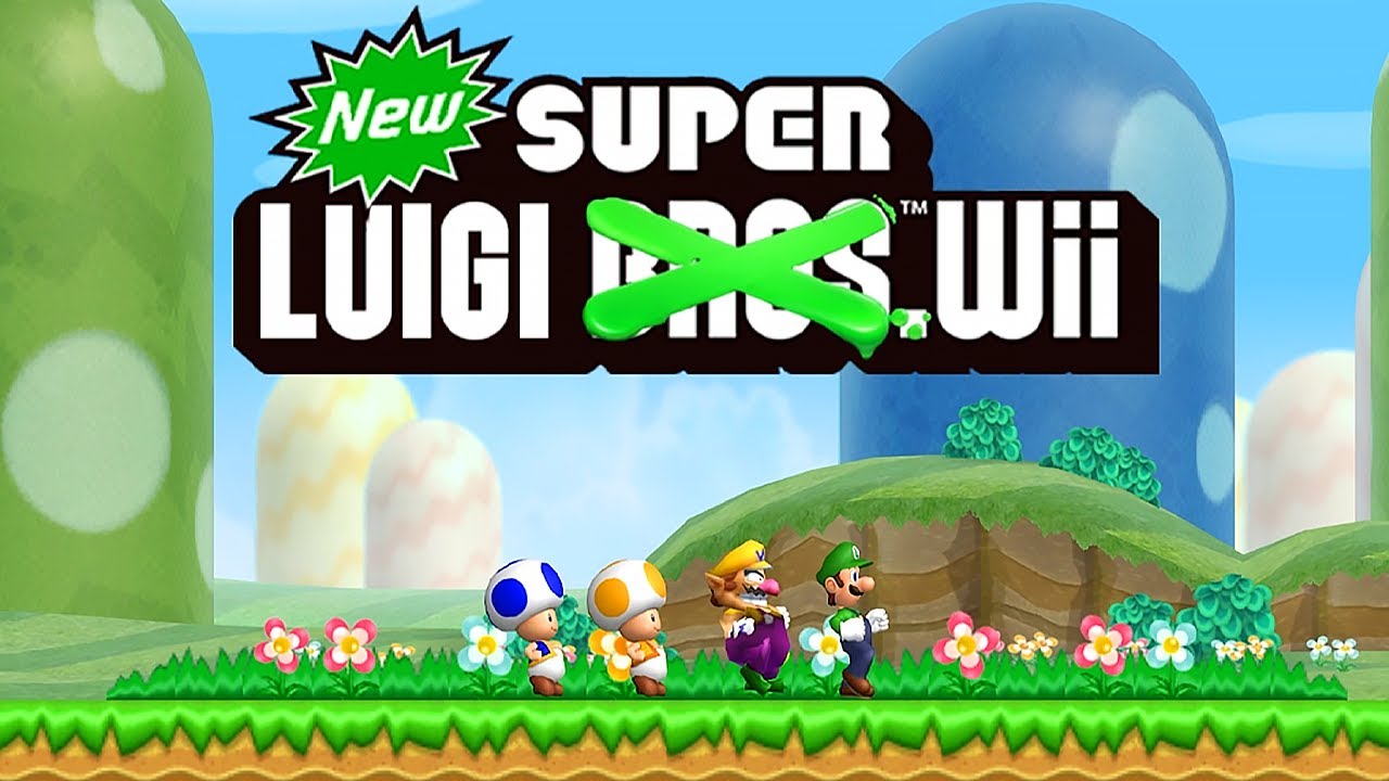 New Super Luigi Wii - 100% Full Game Walkthrough