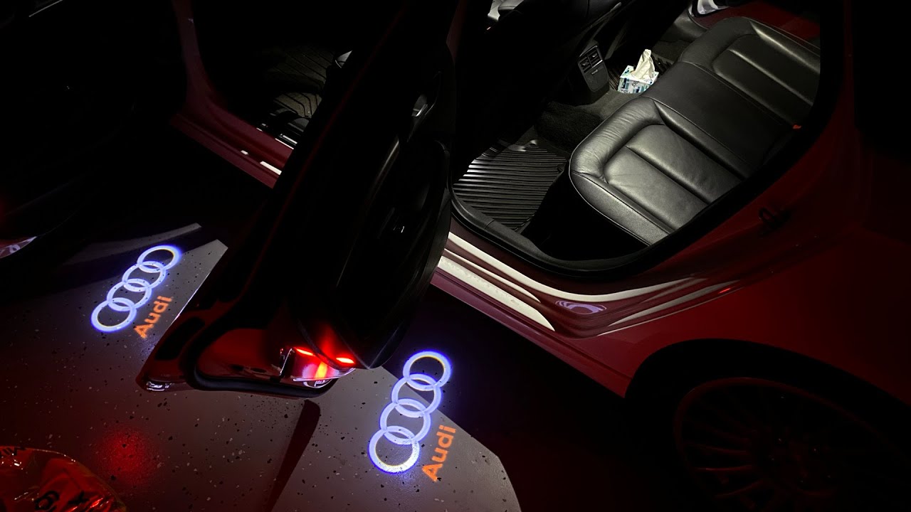Установка проекционного логотипа Audi в салон | Audi A3 Sportback e-tron | Все модели Audi | Недо...