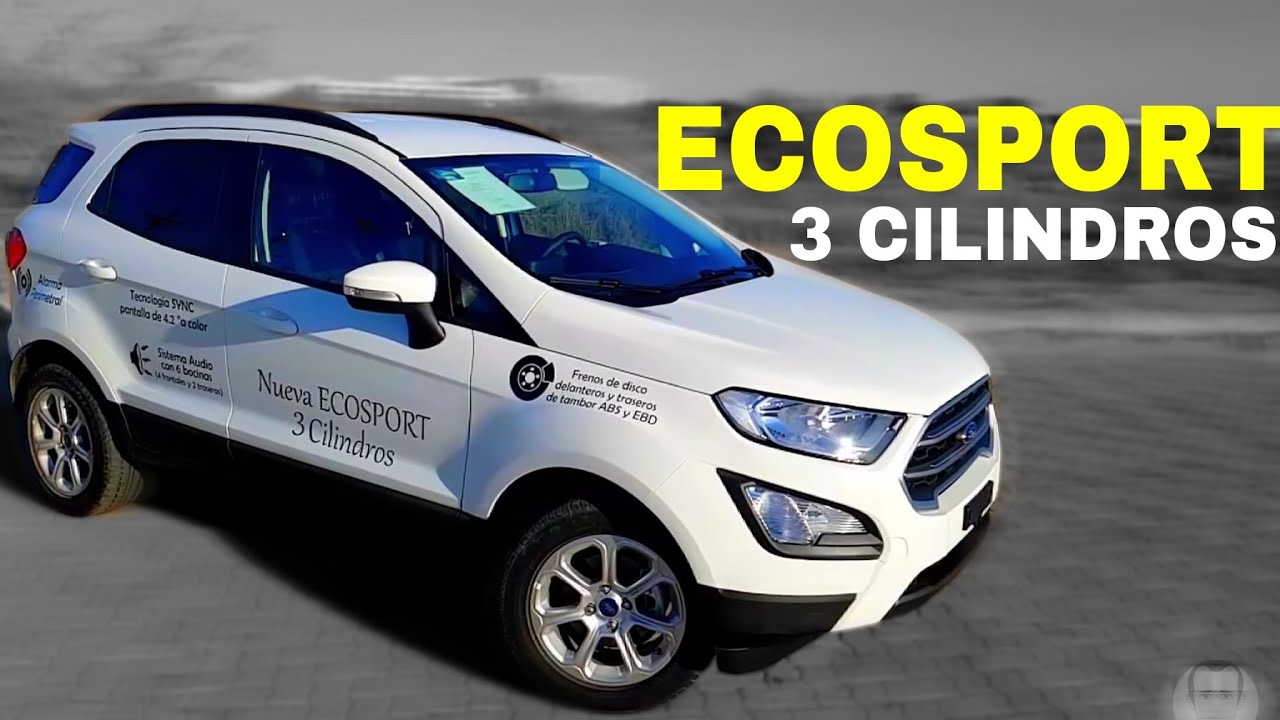 Conoce Ford Ecosport 2018 3 Cilindros Camioneta SUV SubCompacta Ahorradora