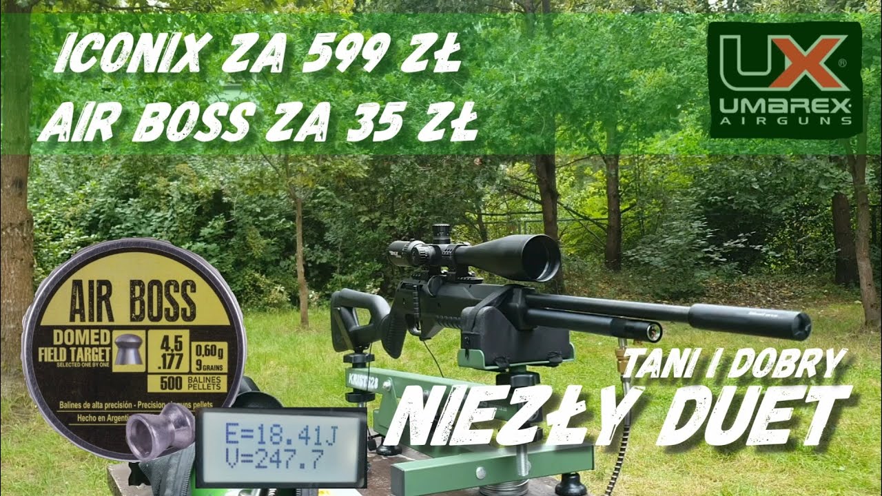 bartoli358 & Wiatr&oacute;wka PCP Umarex Iconix & Air Boss