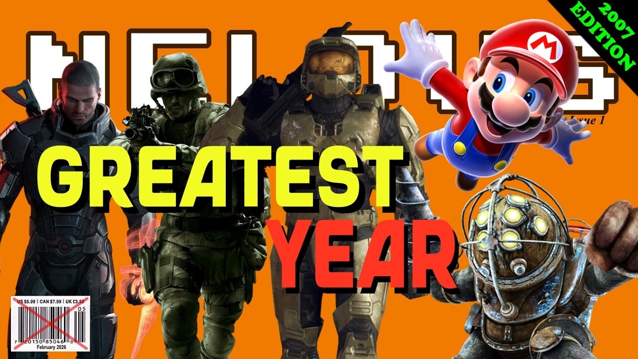 Is 2007 The Greatest Year in Gaming?