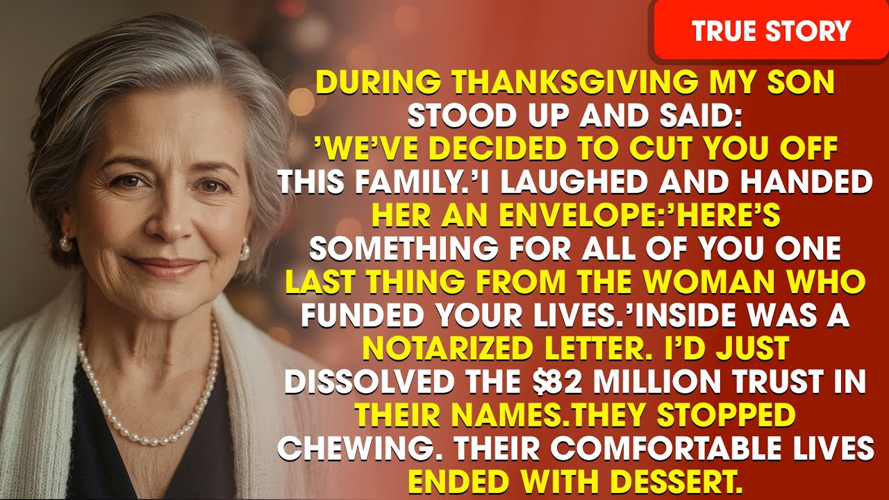 At Thanksgiving Dinner, My Son Disowned Me &mdash; While I Still Held His $82 Million Inheritance