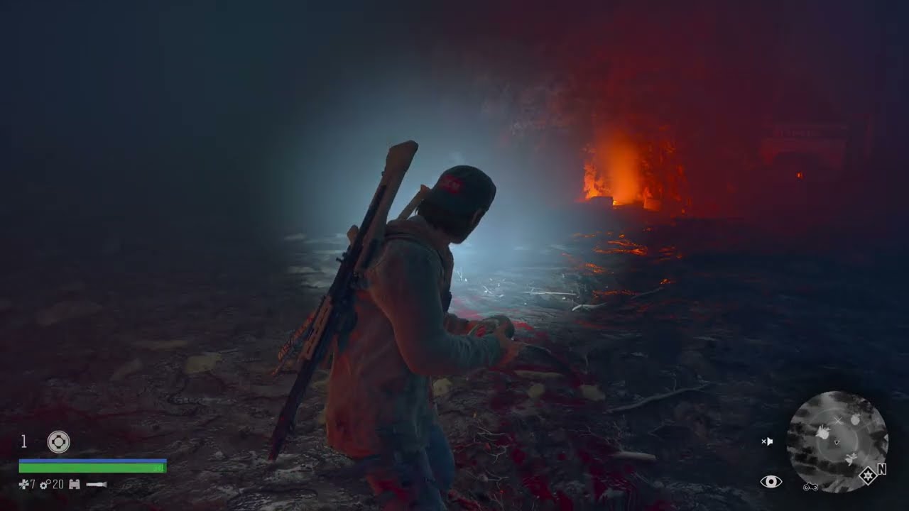 Days Gone - Encontro com o O'Brian. Novo freaker, o Caçador! Gruta Ice Wind Lava