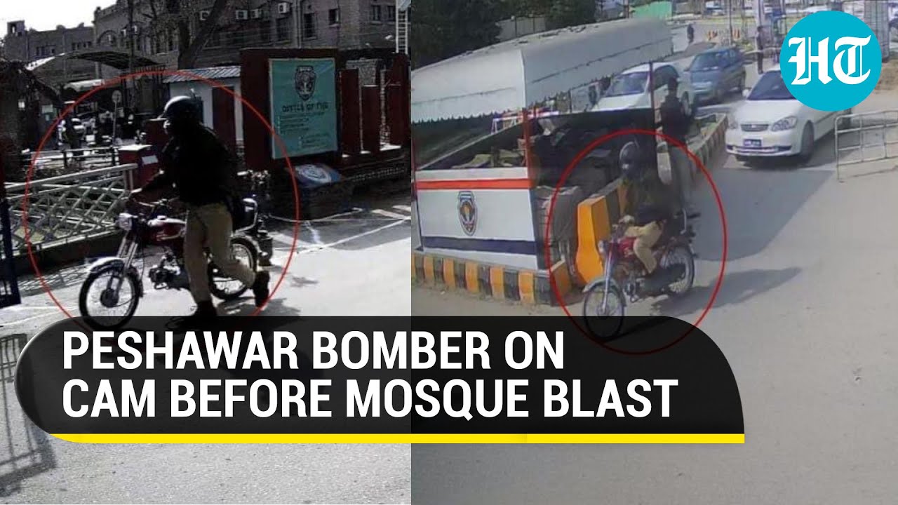 Peshawar bomber's first pictures out | Watch how he deceived Pakistan police before attack